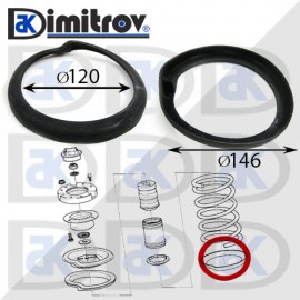 Тампони за пружини BMW 3(E30 E36) 5(E28 E34) 6(E24) 7(E32) Z3(E36)